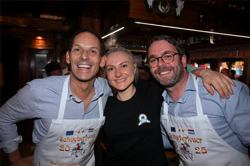 Dan Biancalana (l.) und Charel Weiler (r.) im Kessel