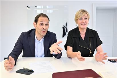 Dan Biancalana und Francine Closener haben sich als Führungsduo der LSAP bewährt
