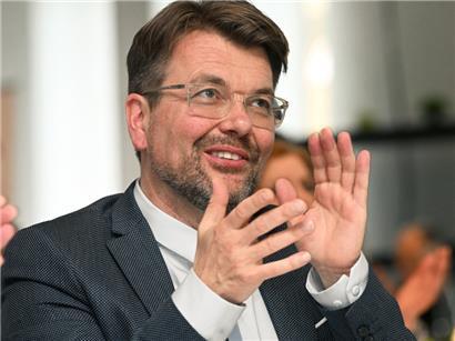 Dan Hardy beim ADR-Kongress im März 2023
