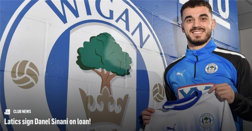 Danel Sinani wurde am Deadline-Day an den Ligakonkurrenten ausgeliehen
