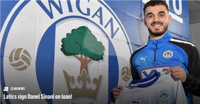 Danel Sinani wurde am Deadline-Day an den Ligakonkurrenten ausgeliehen
