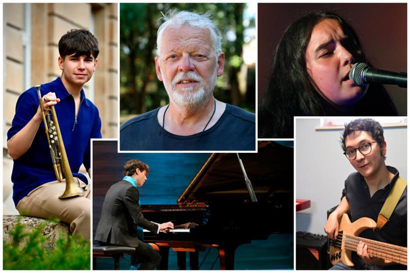 Daniel Migliosi, Camille Kerger, Francesco Tristano, Francis of Delirium und Pol Belardi
