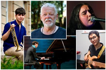 Daniel Migliosi, Camille Kerger, Francesco Tristano, Francis of Delirium und Pol Belardi
