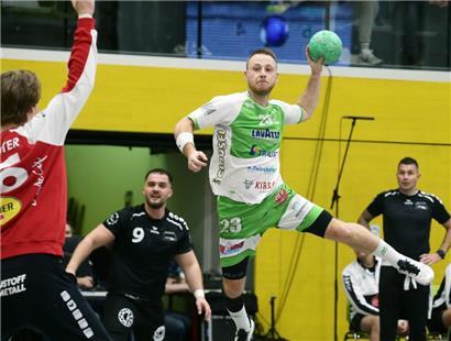 Daniel Scheid gehen mit einem knappen Zwei-Tore-Rückstand in das Rückspiel gegen Brno
