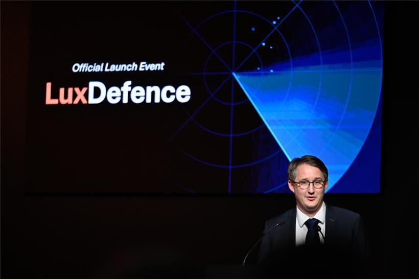 Dankbar für die Unterstützung: der Präsident von LuxDefence André Wilmes
