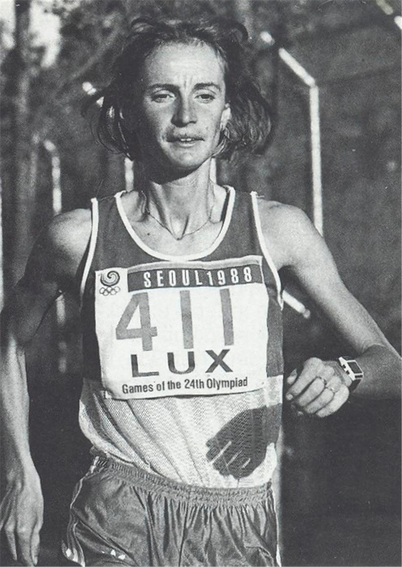 Dany Kaber, Siebte beim Seoul-Marathon 1988