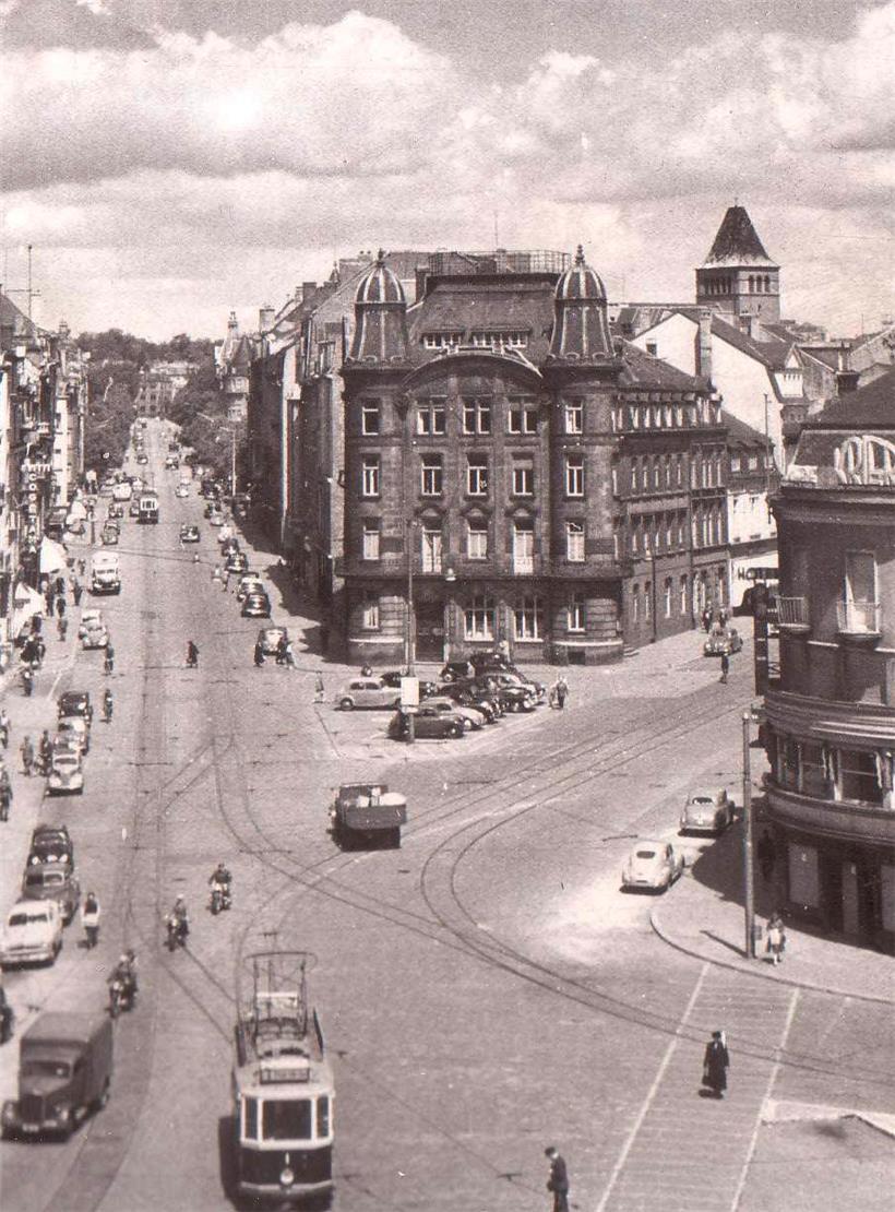 Das 1906 eröffnete Hotel Staar wurde 1968 abgerissen
