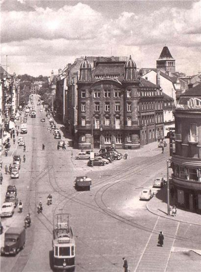 Das 1906 eröffnete Hotel Staar wurde 1968 abgerissen

