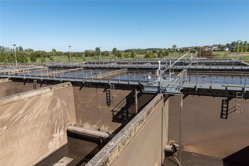 Das Abwasser von Düdelingen läuft in die Kläranlage des Gemeindesyndikats STEP in Roeser
