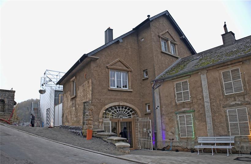 Das Albert-Hames-Haus und der neue Anbau
