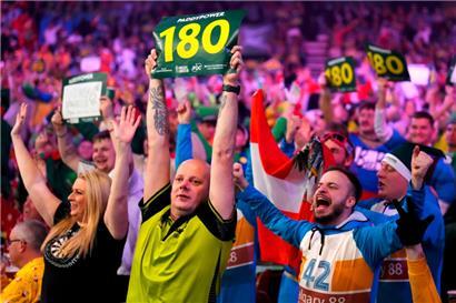 Das Ally Pally verwandelt sich jeden Dezember in ein Tollhaus
