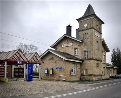 Das Bahnhofsgebäude in Walferdingen gilt als schützenswert
