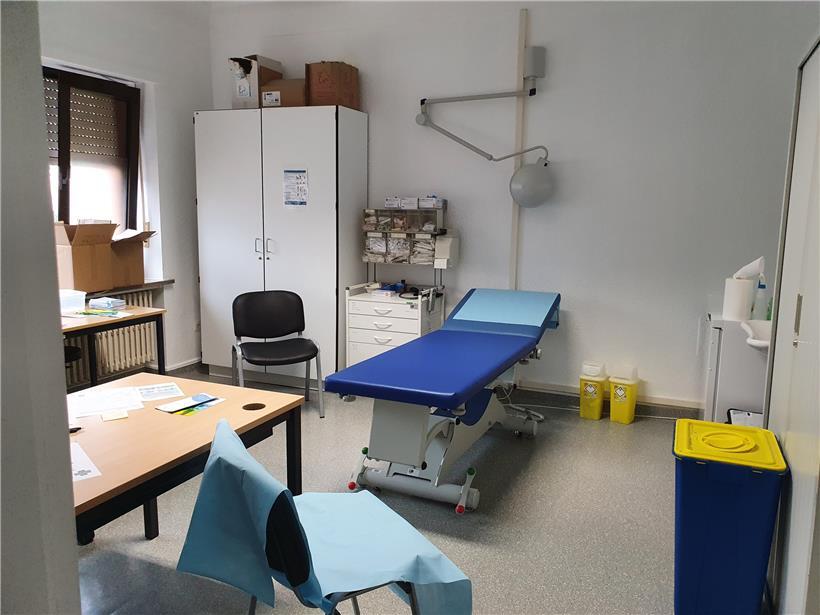 Das Behandlungszimmer
