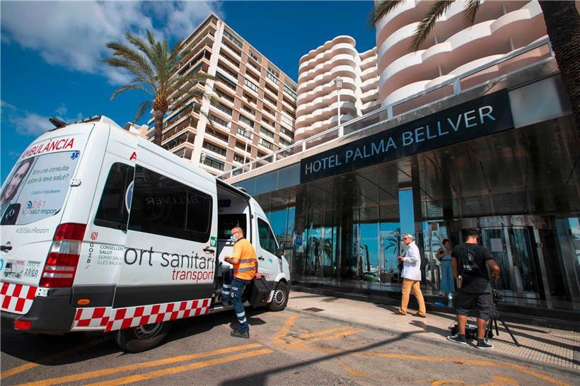 Das „Bellver“ ist voll – die Inselregierung sucht nun andere Herbergen zur Quarantäne positiv getesteter Touristen
