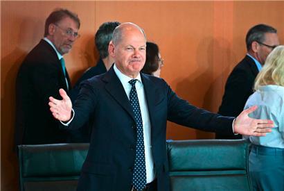 Das Bundeskanzleramt will er auch in Zukunft weiter leiten: Kanzler Olaf Scholz glaubt an eine zweite Amtszeit. 
