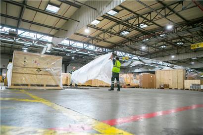 Das Cargocenter beschäftigt rund 1.200 Angestellte
