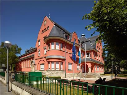 Das Casino der Gelsenkirchener Bergwerks-AG, heute ein Musikkonservatorium

