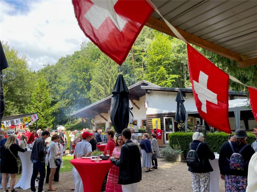 Das Chalet-Restaurant Edelwyss bot den passenden „urchigen“ Rahmen für die Feier