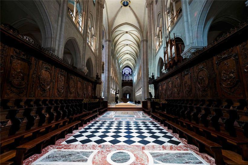 Das Chorgestühl der Kathedrale „Notre-Dame de Paris“