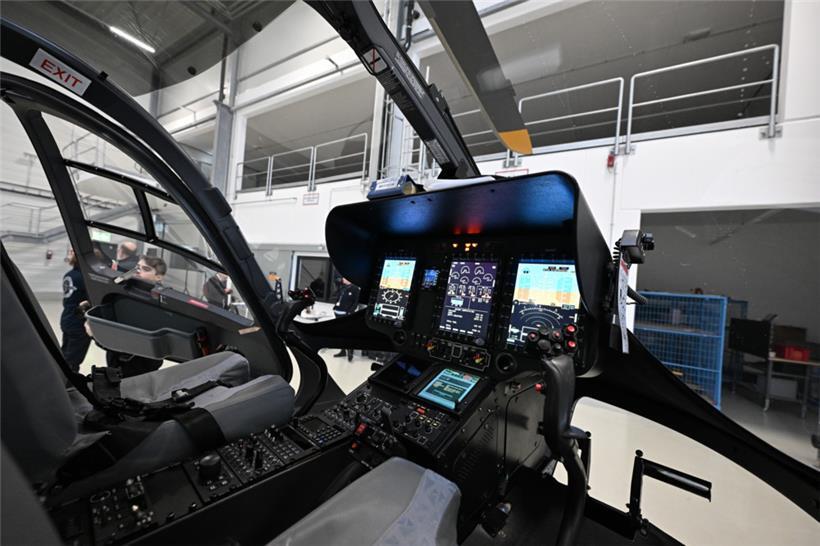 Das Cockpit des Airbus H145 D3