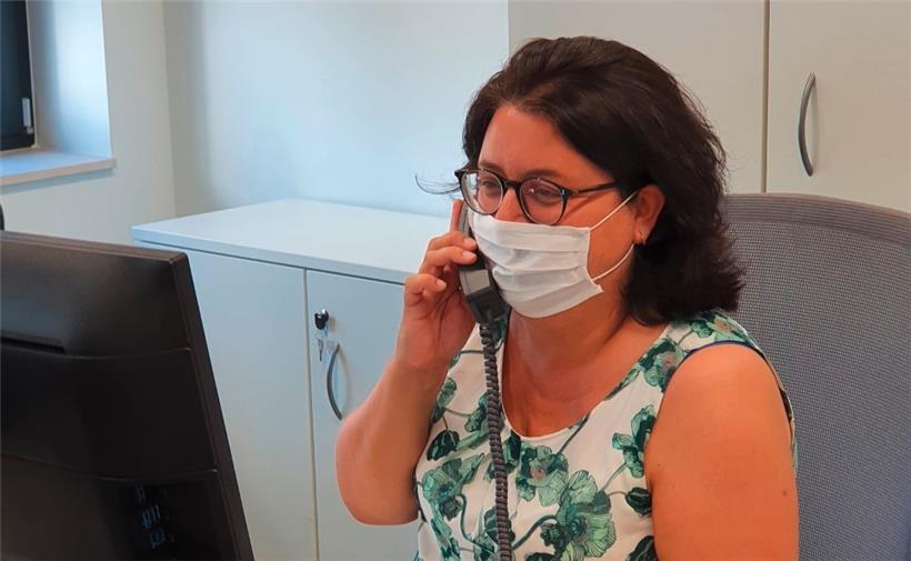 Das Contact-Tracing-Team im Einsatz
