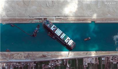 Das Containerschiff blockierte den Suez-Kanal – und damit den internationalen Frachtverkehr.
