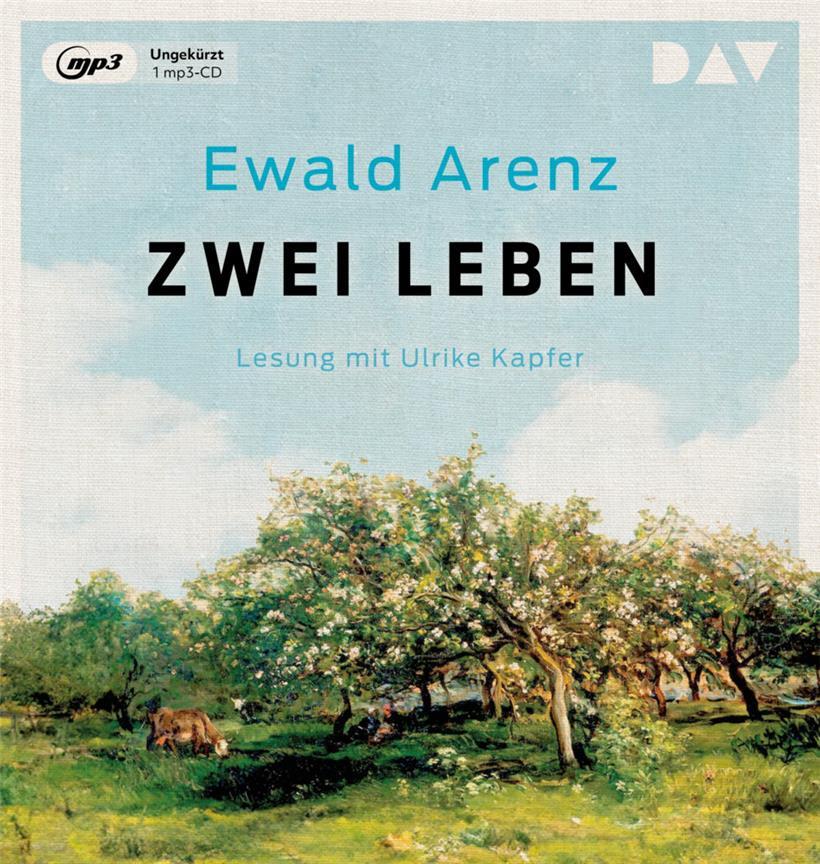 Das Cover zu „Zwei Leben“ von Ewald Arenz (September 2024, der Audioverlag) – die Laufzeit beträgt 10 Stunden (Bewertung: 4/5)
