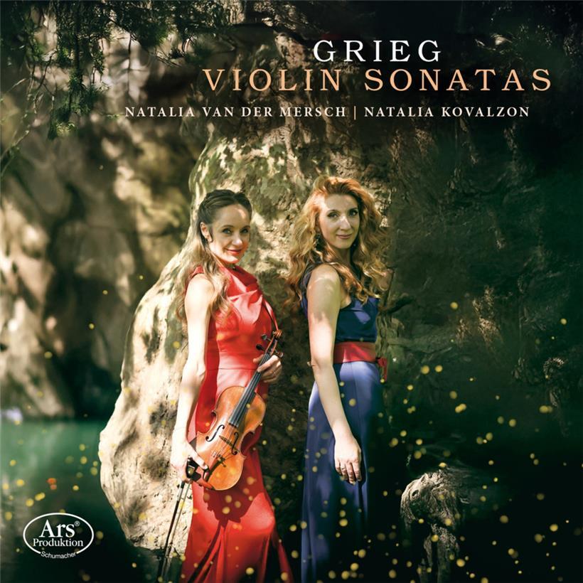 Das Cover zur CD „Grieg Violin Sonatas“

