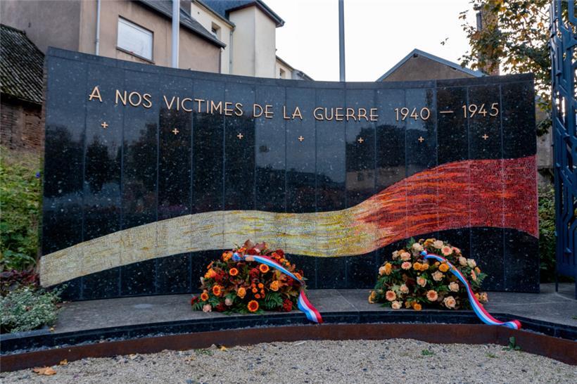 Das Denkmal in Schifflingen
