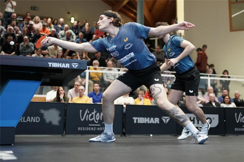 Das Doppel Luka Mladenovic – Sam Walker konnte die Niederlage gegen Saarbrücken ...