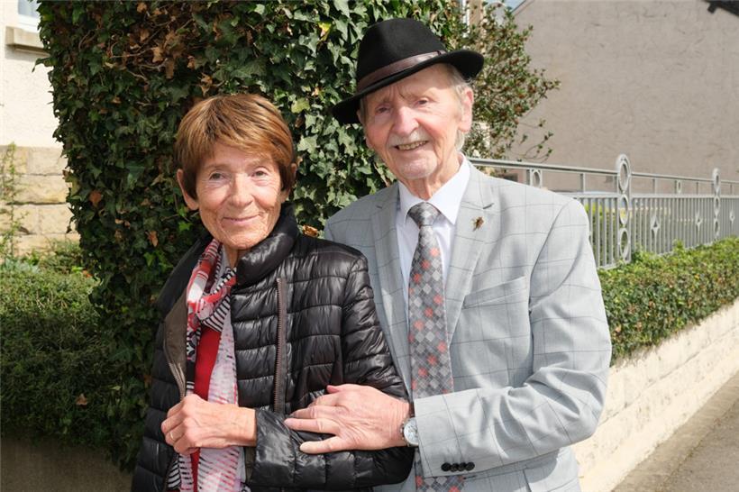 Das Ehepaar Josée und Carlo ist für die Fusion der Gemeinden Bous und Waldbredimus
