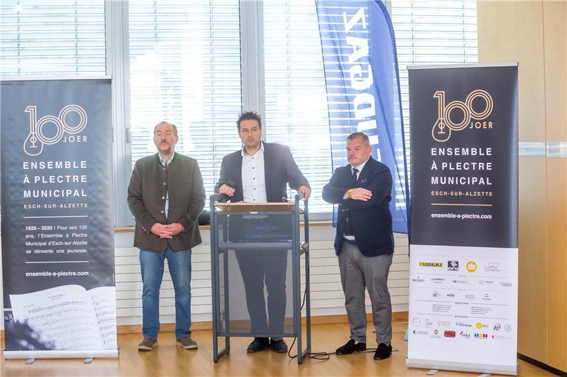 Das „Ensemble à plectre municipal Esch/Alzette“ feiert dieses Jahr 100-jähriges Bestehen
