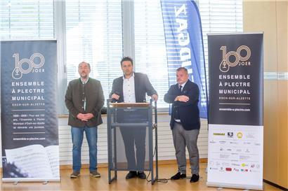 Das „Ensemble à plectre municipal Esch/Alzette“ feiert dieses Jahr 100-jähriges Bestehen
