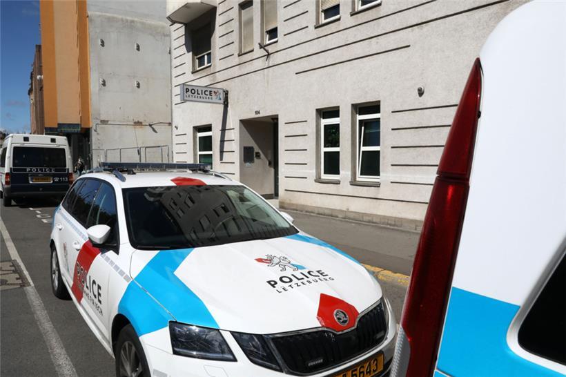 Das Escher Polizeikommissariat in einem Archivfoto aus dem Jahr 2020
