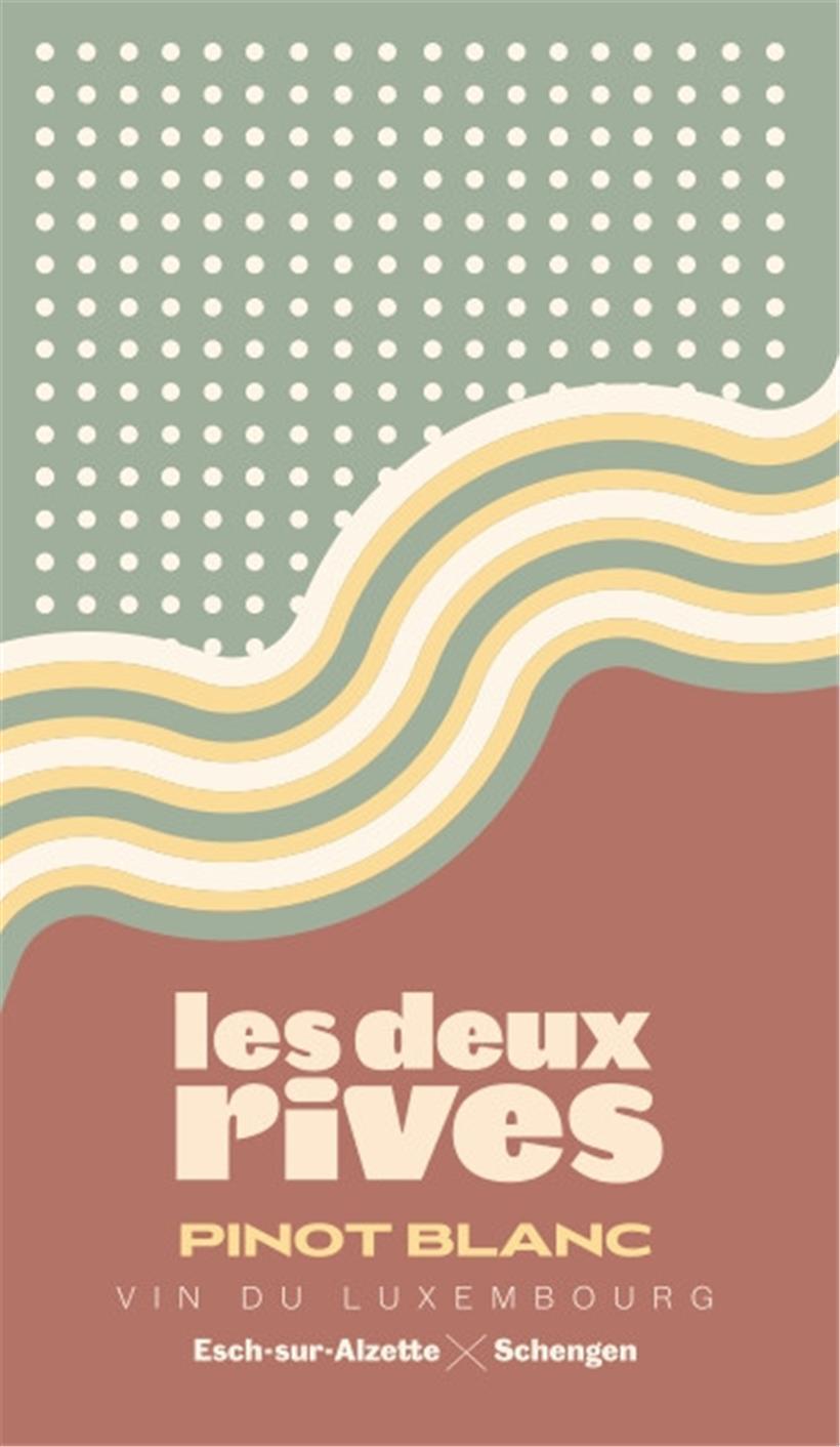 Das Etikett stammt vom Luxemburger Typografen und Grafikdesigner Michel Welfringer
