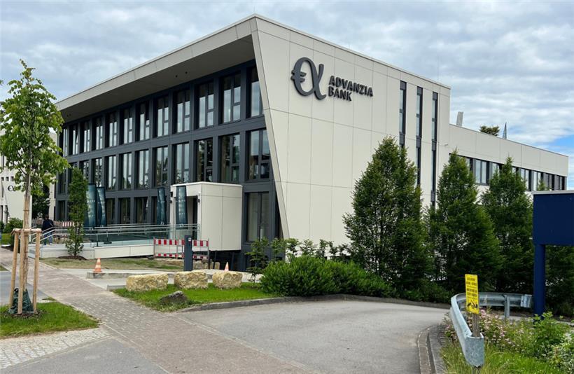 Das Gebäude „Emerald“ der Advanzia Bank in Münsbach
