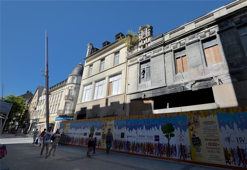 Das Gebäude Scholesch Eck im Jahr 2016
