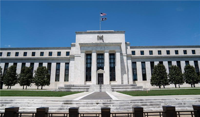 Das Gebäude der US-Notenbank Federal Reserve
