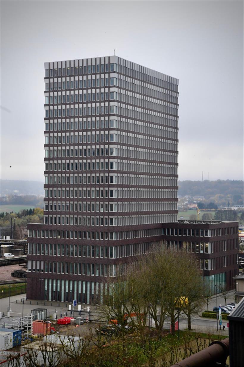 Das Gebäude der Wasserverwaltungsbehörde in Belval
