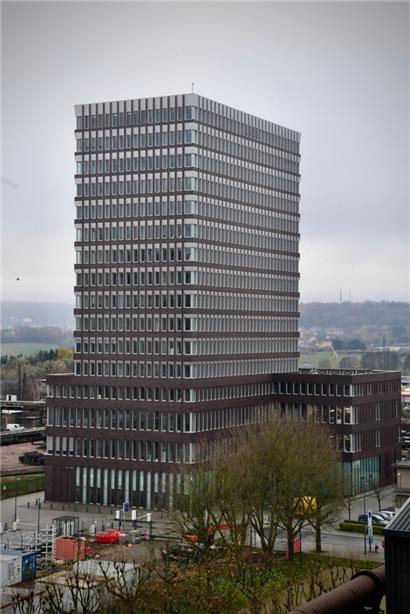 Das Gebäude der Wasserverwaltungsbehörde in Belval
