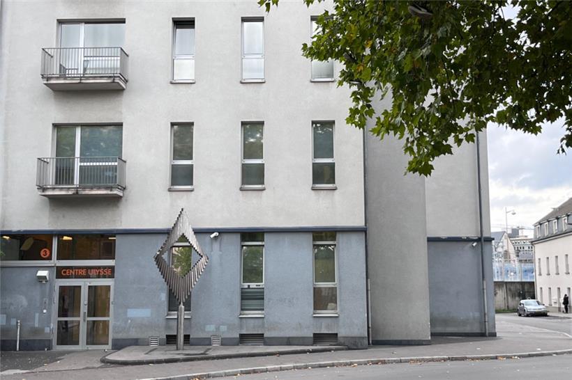 Das Gebäude des Centre Ulysse in Bonneweg