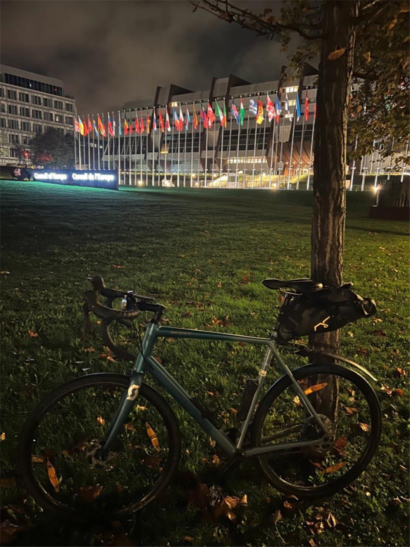 Das Gebäude des „Conseil de l’Europe“ in Straßburg, in dessen „Assemblée parleme...