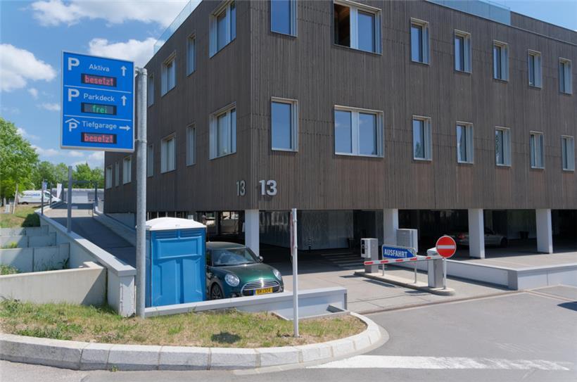 Das Gebäude, in dem sich das „Centre médical Potaschbierg“ mit dem „Cabinet d’im...