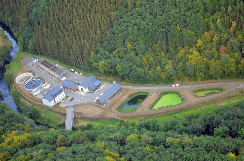 Das Gemeindesyndikat Siden ist für die Klärung des Abwassers in 35 Gemeinden im Norden zuständig, hier die Kläranlage in Heiderscheidergrund
