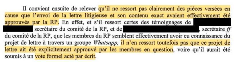 Das Gericht folgt der Argumentation von Philippe Schaack nicht