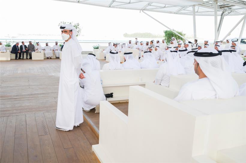 Das Gespräch mit dem Kronprinzen von Abu Dhabi war alles andere als intim
