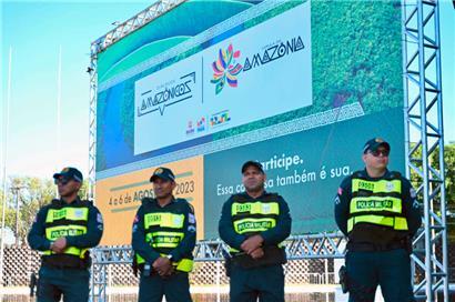 Das Gipfeltreffen findet in der brasilianischen Stadt Belém statt
