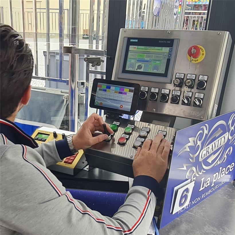 Das Herz des Spiels: der zentrale Computer
