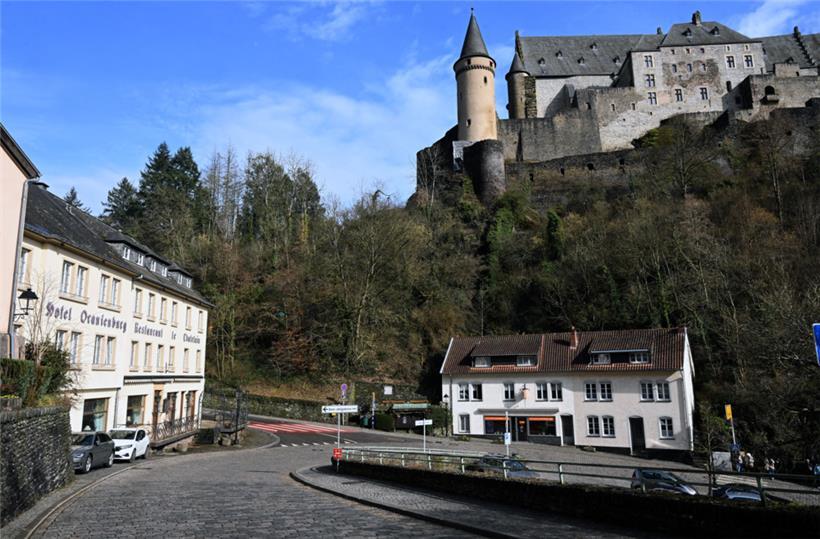 Das Hotel Oranienburg mit Garten und Blick aufs Schloss war weit über Luxemburg hinaus bekannt
