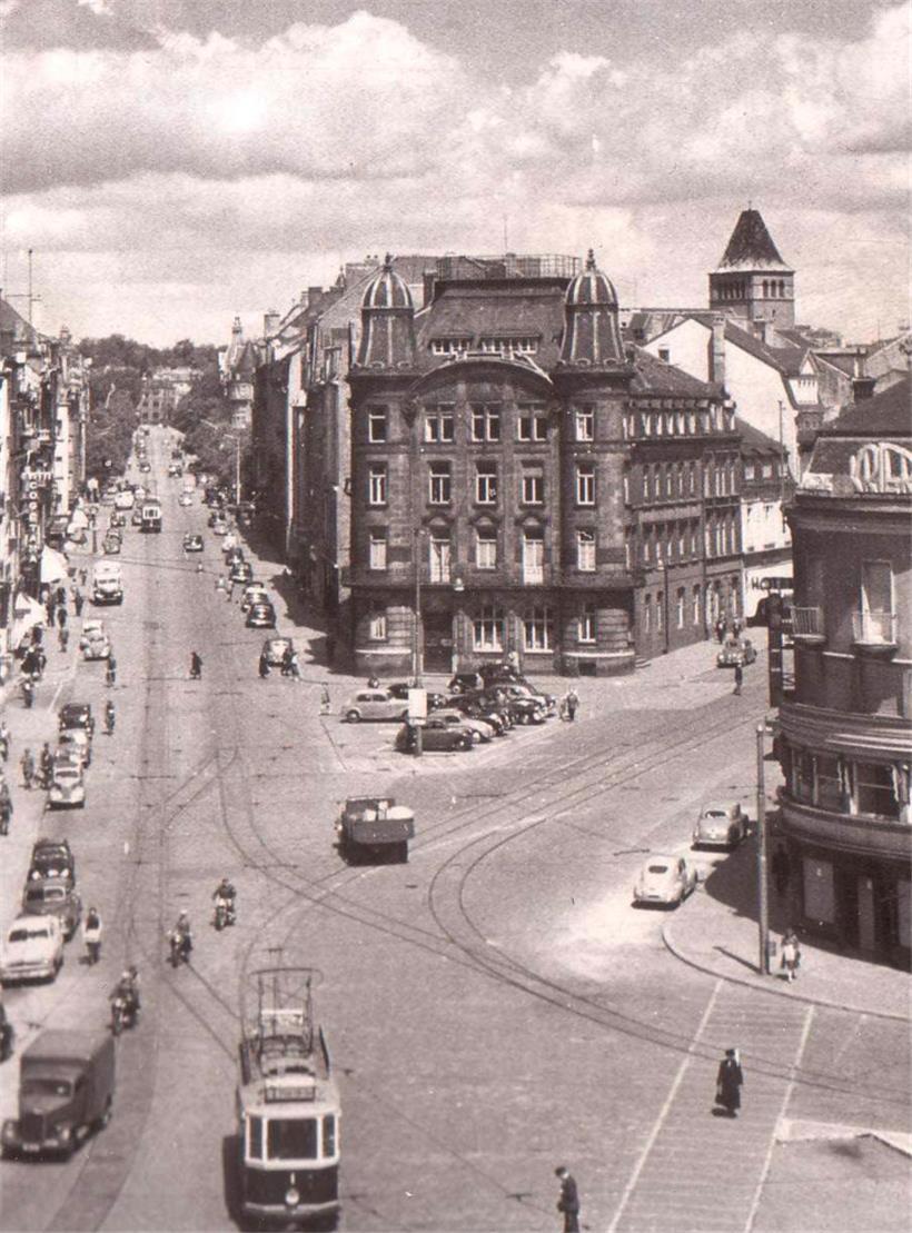 Das Hotel Staar in den 1950er Jahren
